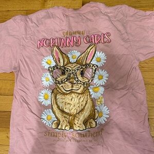 Simply Southern Pink Bunny Tee